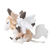 Officiële Pokemon center Pokemon fit knuffel Lycanroc (Midday Form) 15cm (lang) Collectors item